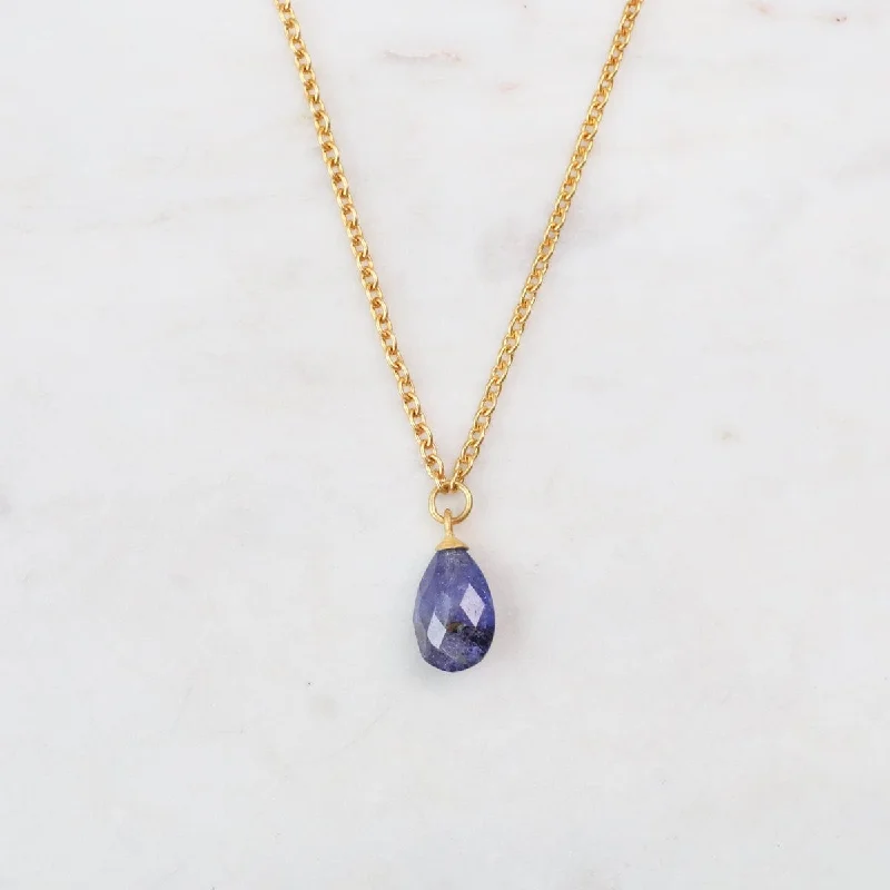 Tanzanite Pendant Necklace