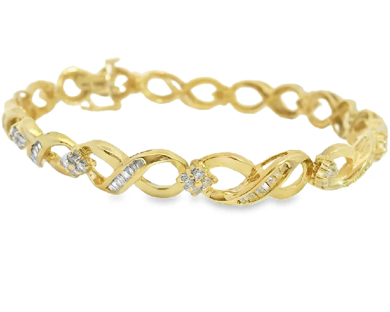 Estate Diamond Bracelet