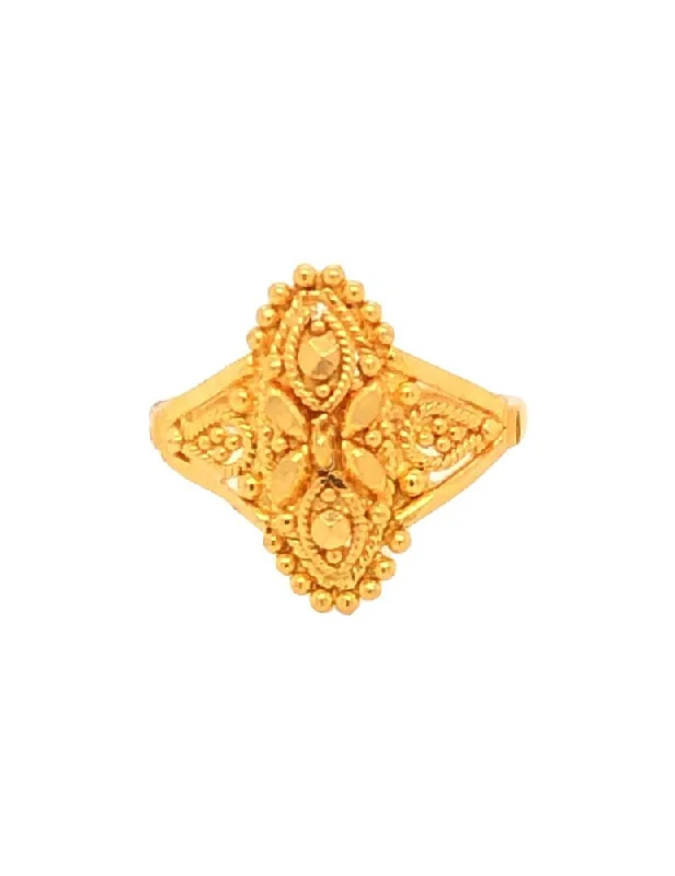 Gold Baby Ring 22 Karat