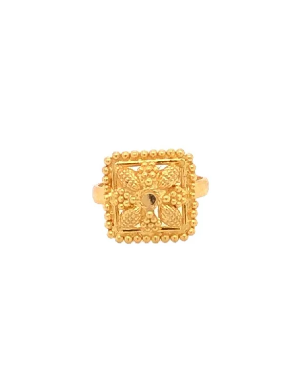 Gold Baby Ring 22 Karat