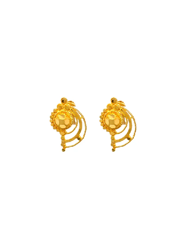 Gold Ear Rings 22Kt