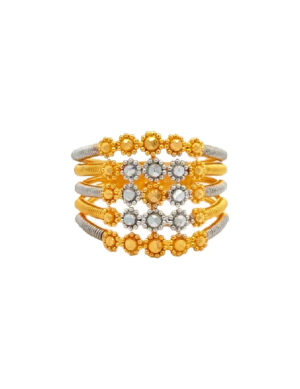 Gold Ladies Ring 22 Karat