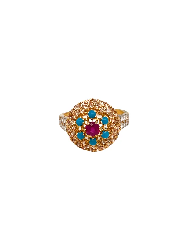 Gold Ladies Ring 22 Karat