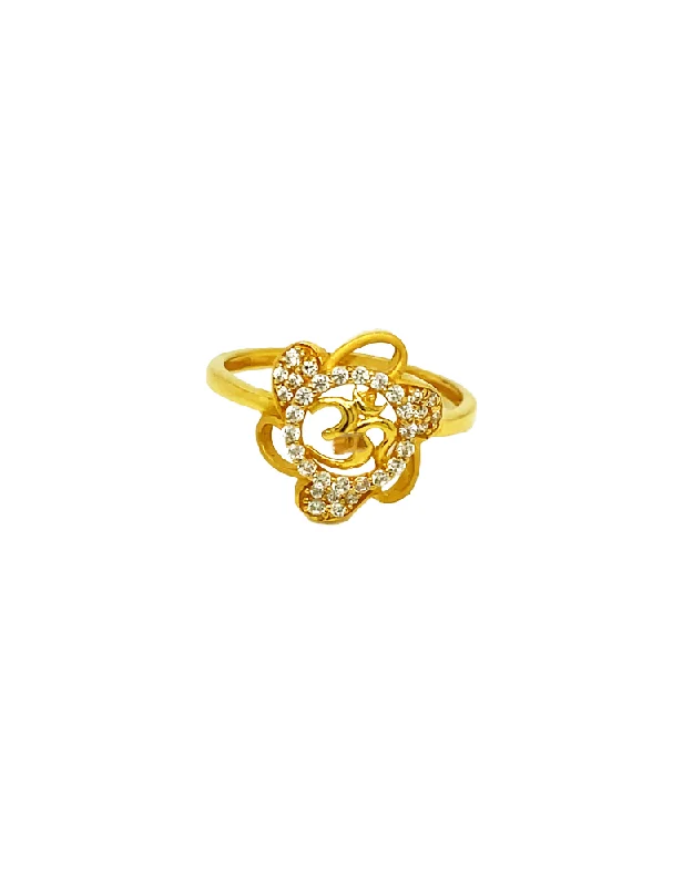 Gold Ladies Ring 22 Karat