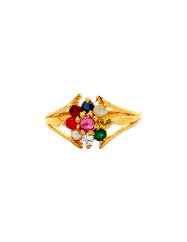 Gold Ladies Ring 22 Kt