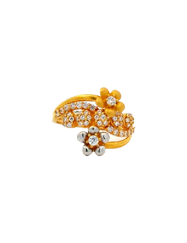 Gold Ladies Ring 22 Kt