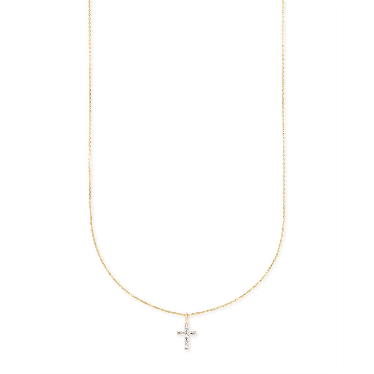 Kendra Scott 14K Yellow Gold Cross Necklace