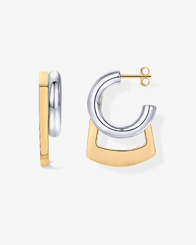 Mixed-Metal Geometric Hoops