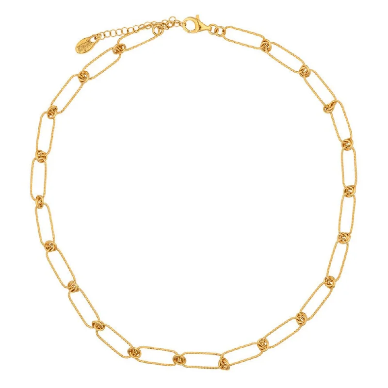 Yellow Gold Plated Kira Necklace