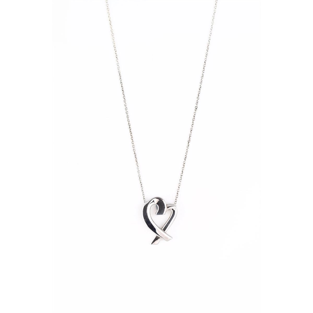 Tiffany & Co. Paloma Picasso Loving Heart Pendant Necklace (Estate - Retail When New $300)