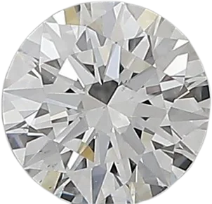 0.5 Carat F SI1 Round Natural Diamond