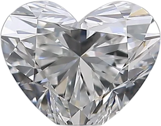 0.51 Carat G VVS2 Heart Natural Diamond