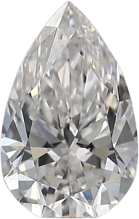 0.55 Carat F VS1 Pear Natural Diamond