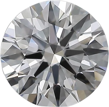 0.55 Carat D VS2 Round Natural Diamond