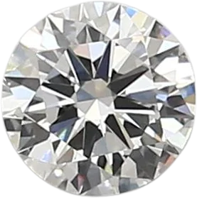 0.56 Carat D vvs2 Round Lab Diamond