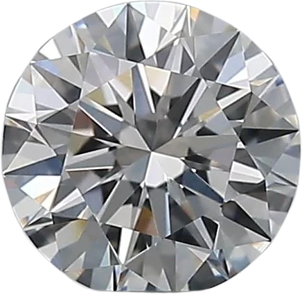 0.56 Carat F VS2 Round Natural Diamond