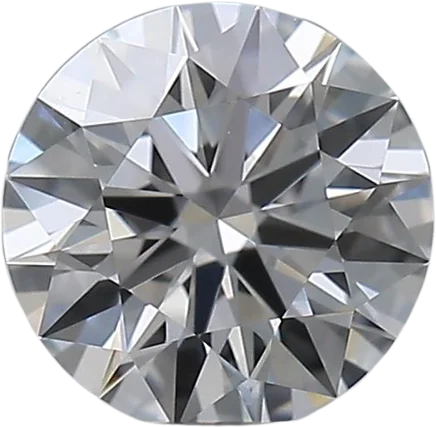 0.56 Carat F VS2 Round Natural Diamond