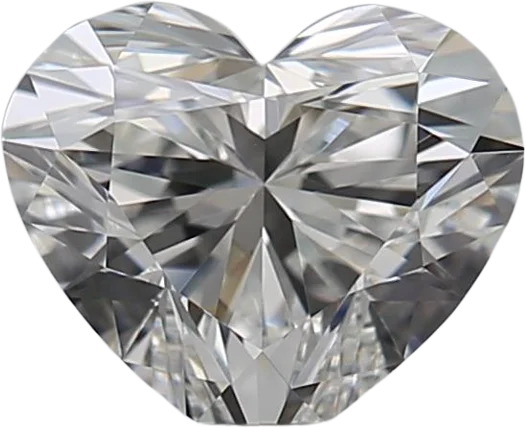 0.57 Carat F VS1 Heart Natural Diamond