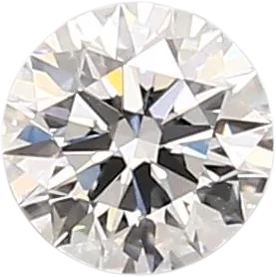 0.57 Carat D vvs2 Round Lab Diamond