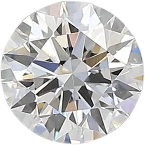 0.57 Carat D vvs2 Round Lab Diamond