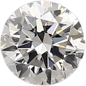 0.62 Carat E vs1 Round Lab Diamond