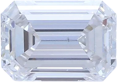 0.63 Carat F VS1 Emerald Lab Diamond