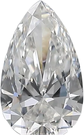 0.65 Carat F VS2 Pear Natural Diamond