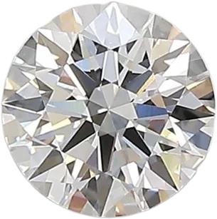 0.65 Carat D vvs2 Round Lab Diamond