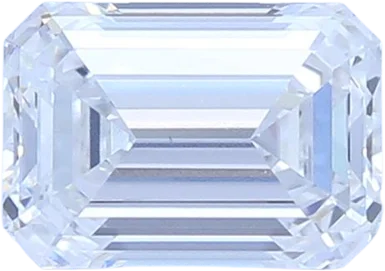 0.66 Carat D VS1 Emerald Lab Diamond