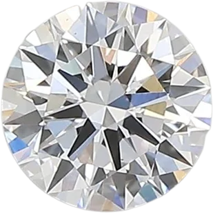 0.66 Carat D vs1 Round Lab Diamond