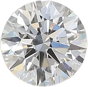 0.66 Carat D vvs2 Round Lab Diamond