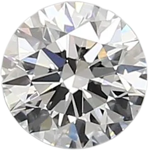 0.67 Carat D vvs2 Round Lab Diamond