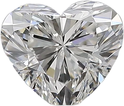 0.7 Carat G VS2 Heart Natural Diamond