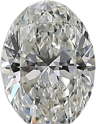 0.7 Carat H VS2 Oval Natural Diamond