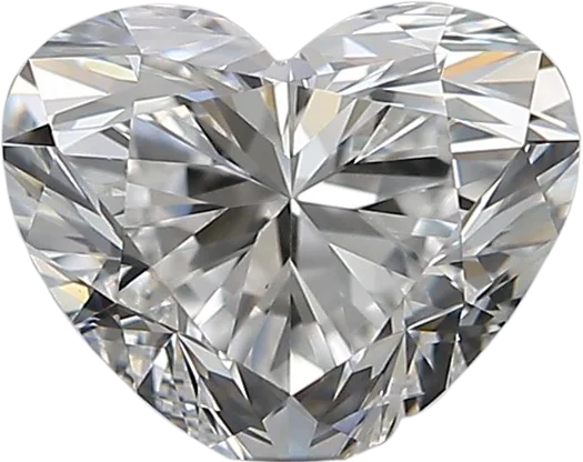 0.71 Carat F VS1 Heart Natural Diamond