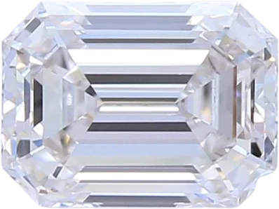 0.79 Carat G VVS1 Emerald Lab Diamond