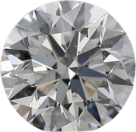 0.8 Carat F SI1 Round Natural Diamond