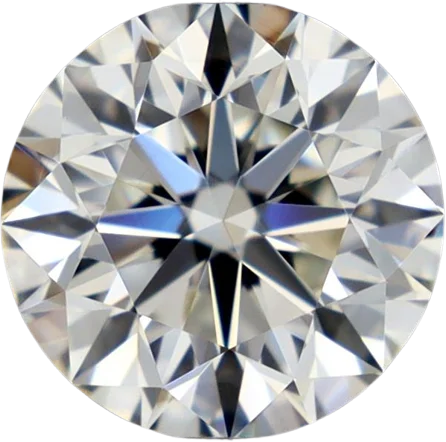 0.9 Carat J VVS2 Round Natural Diamond