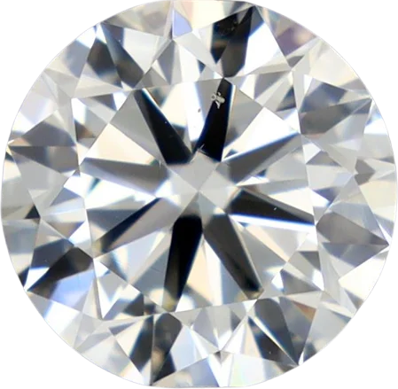 0.9 Carat K SI1 Round Natural Diamond