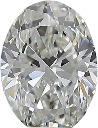 0.91 Carat H VS2 Oval Natural Diamond