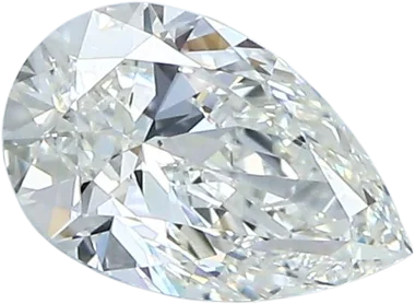 1 Carat J VS1 Pear Natural Diamond