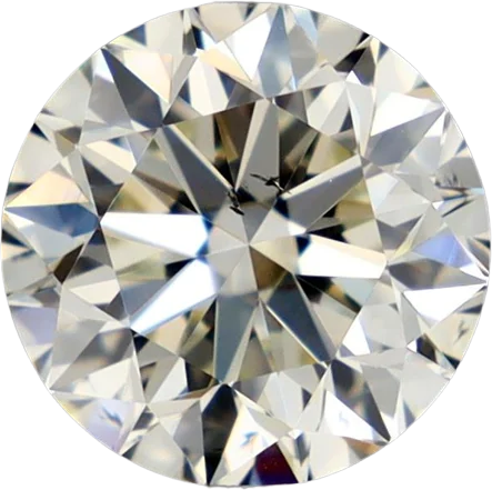 1 Carat K SI1 Round Natural Diamond