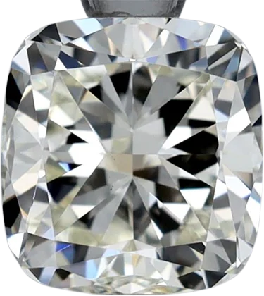 1.01 Carat K VS2 Elongated Cushion Natural Diamond