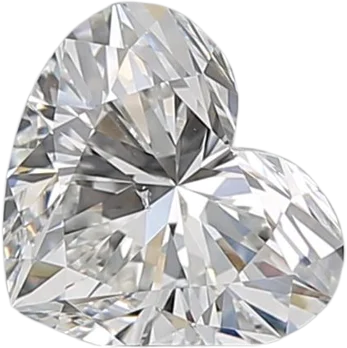 1.01 Carat F SI1 Heart Natural Diamond