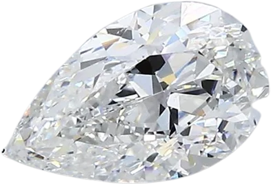 1.01 Carat E VS2 Pear Natural Diamond