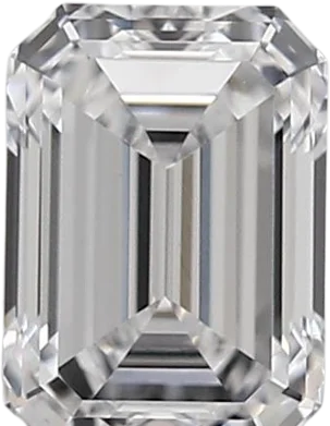 1.04 Carat D vvs2 Emerald Lab Diamond