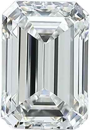 1.05 Carat E VVS2 Emerald Lab Diamond