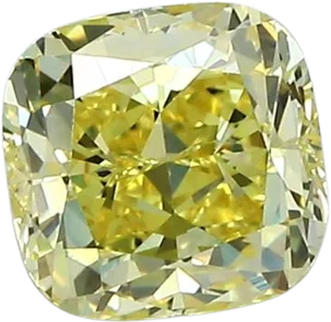 1.07 Carat FVY VVS1 Cushion Natural Diamond