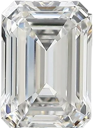 1.08 Carat E VVS2 Emerald Lab Diamond