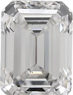 1.13 Carat E vs1 Emerald Lab Diamond